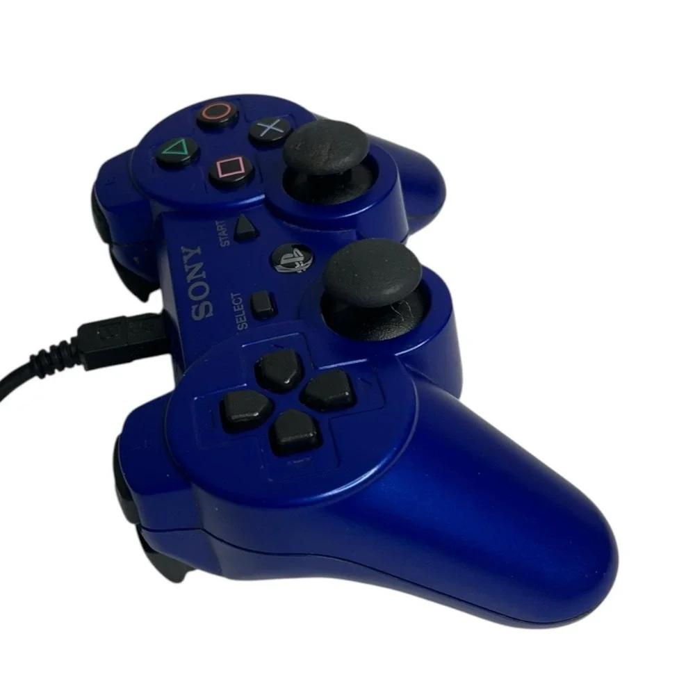 Genuine OEM Sony PlayStation 3 PS3 Blue DualShock 3 Controller Wireless CECHZC2U